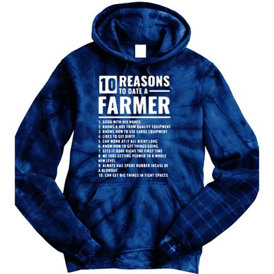 10 Reasons To Date A Farmer Tie Dye Hoodie