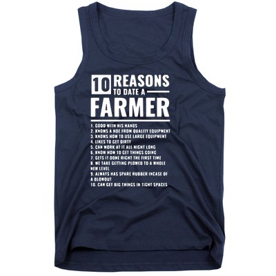 10 Reasons To Date A Farmer Tank Top