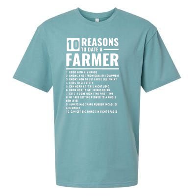 10 Reasons To Date A Farmer Sueded Cloud Jersey T-Shirt