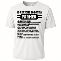 10 Reasons To Date A Farmer Funny Farming Humor For Men Performance Shirt
