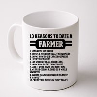 10 Reasons To Date A Farmer Funny Farming Humor For Men Mug