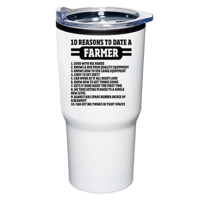 10 Reasons To Date A Farmer Funny Farming Humor For Men Tumbler