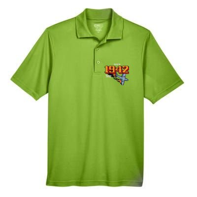 1942 Retro Vintage Arcade Men's Origin Performance Pique Polo