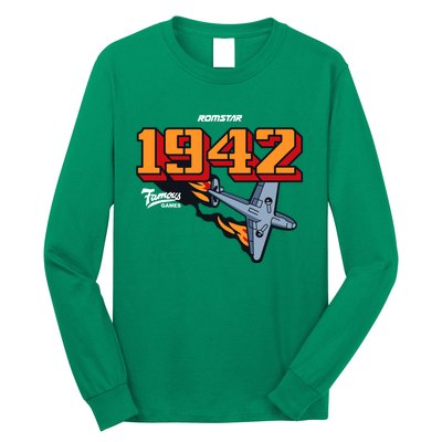 1942 Retro Vintage Arcade Long Sleeve Shirt