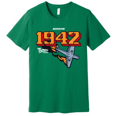 1942 Retro Vintage Arcade Premium T-Shirt