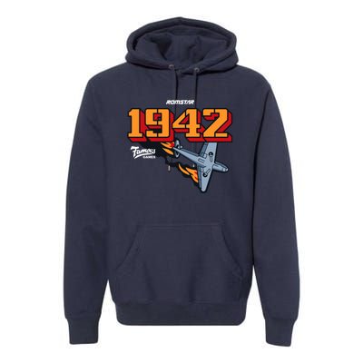 1942 Retro Vintage Arcade Premium Hoodie