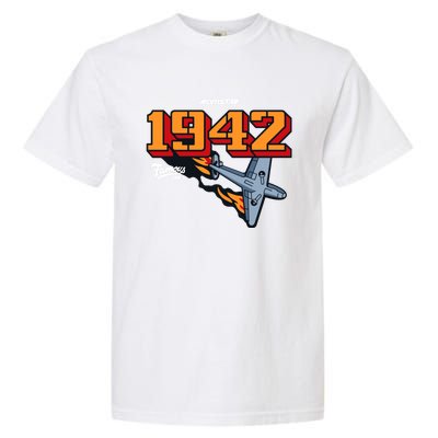 1942 Retro Vintage Arcade Garment-Dyed Heavyweight T-Shirt