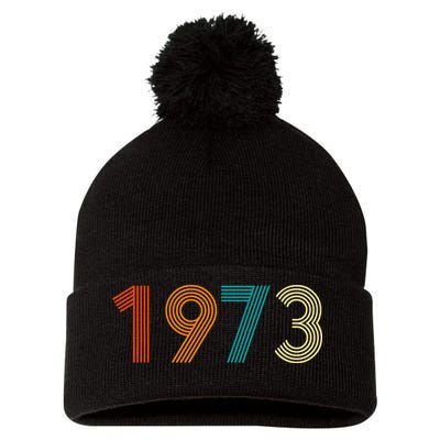 1973 Roe V Wade Pom Pom 12in Knit Beanie