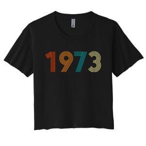 1973 Roe V Wade Women's Crop Top Tee