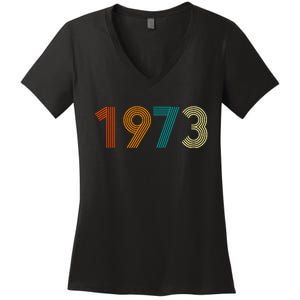 1973 Roe V Wade Women's V-Neck T-Shirt