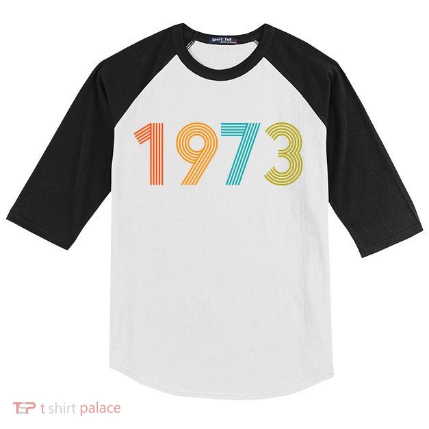 1973 Roe V Wade Kids Colorblock Raglan Jersey