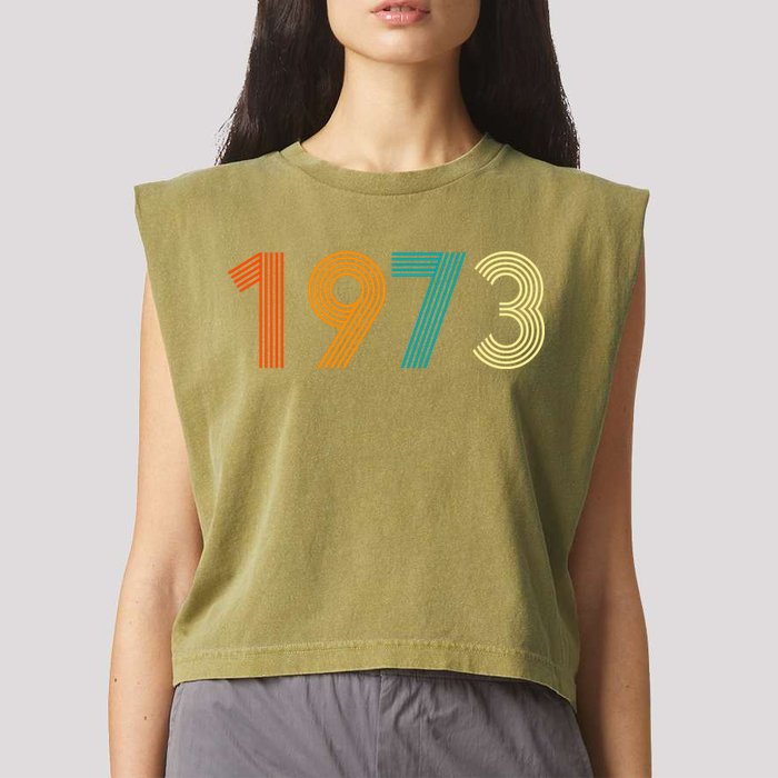 1973 Roe V Wade Garment-Dyed Women's Muscle Tee