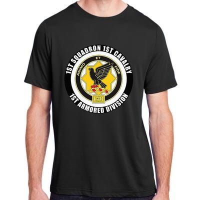 1st Squadron 1st Cavalry 1st Armored Division Veteran Adult ChromaSoft Performance T-Shirt