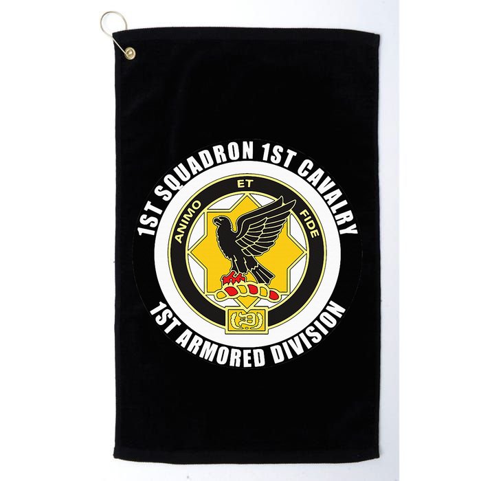 1st Squadron 1st Cavalry 1st Armored Division Veteran Golf Towel