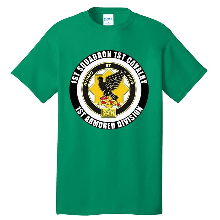 1st Squadron 1st Cavalry 1st Armored Division Veteran Tall T-Shirt