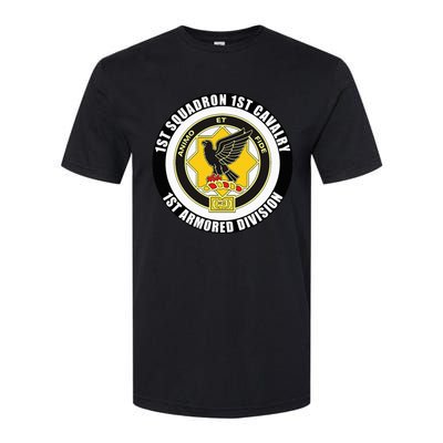 1st Squadron 1st Cavalry 1st Armored Division Veteran Softstyle® CVC T-Shirt