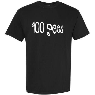 100gecs Store 100 Gecs Curly Garment-Dyed Heavyweight T-Shirt