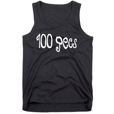 100gecs Store 100 Gecs Curly Tank Top