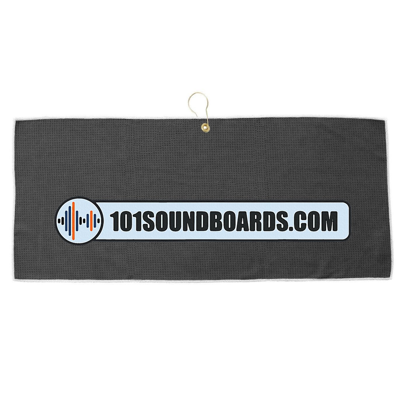 101 S.oundboards Large Microfiber Waffle Golf Towel