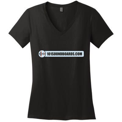 101 S.oundboards Women's V-Neck T-Shirt