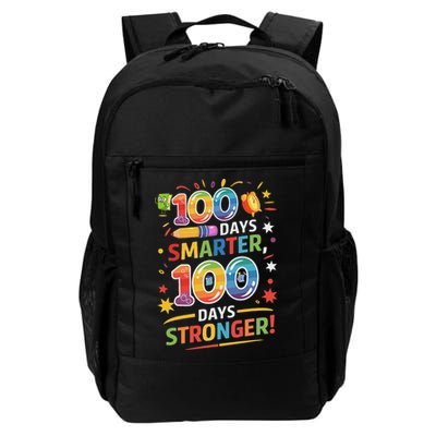 100 Smart 100 Stronger Happy 100th Day Of School Celebration Backpack