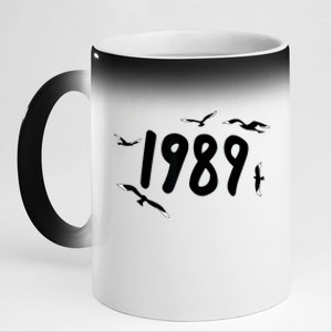 1989 Seagulls 11oz Black Color Changing Mug