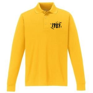 1989 Seagulls Performance Long Sleeve Polo