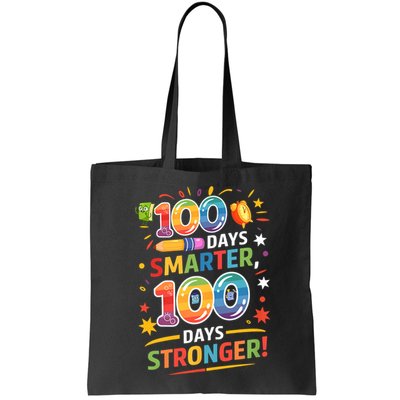 100 Smart 100 Stronger Happy 100th Day Of School Celebration Bag