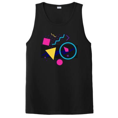 1988 Sensations 80S Retrowave Outrun Memphis Milano Style PosiCharge Competitor Tank