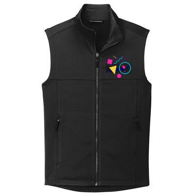 1988 Sensations 80S Retrowave Outrun Memphis Milano Style Collective Smooth Fleece Vest