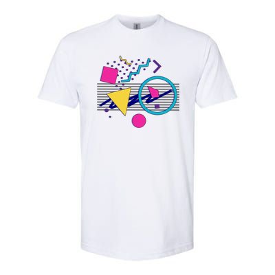 1988 Sensations 80S Retrowave Outrun Memphis Milano Style Softstyle® CVC T-Shirt