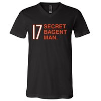 17 Secret Bagent Man V-Neck T-Shirt