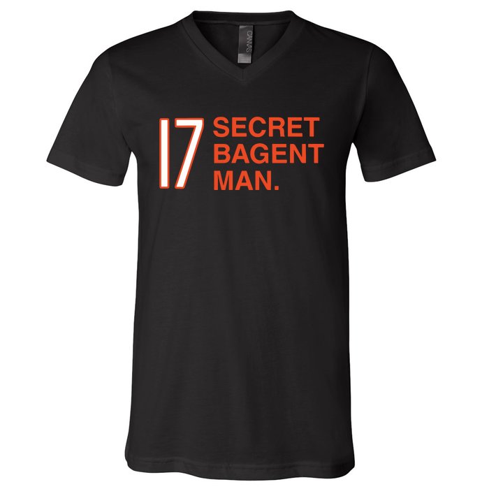 17 Secret Bagent Man V-Neck T-Shirt