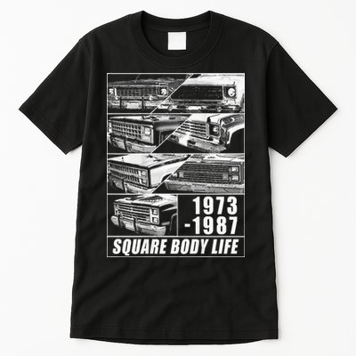 19731987 Square Body Truck Squarebody Tall T-Shirt