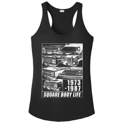 19731987 Square Body Truck Squarebody Ladies PosiCharge Competitor Racerback Tank