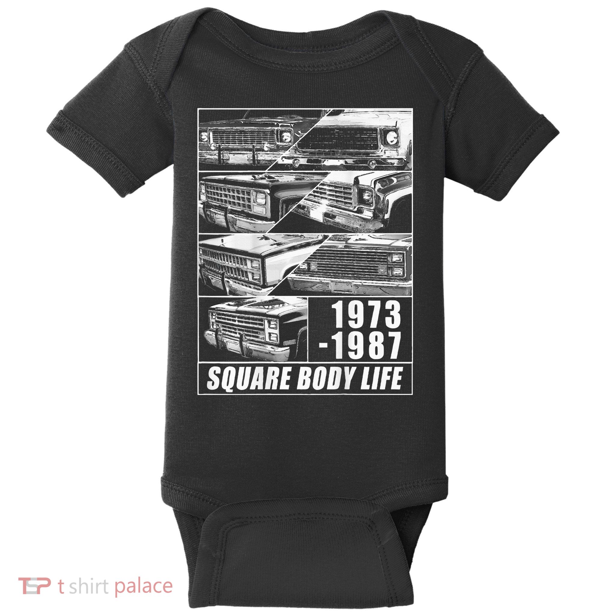 19731987 Square Body Truck Squarebody Baby Bodysuit