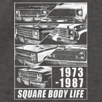 19731987 Square Body Truck Squarebody Vector Backpack