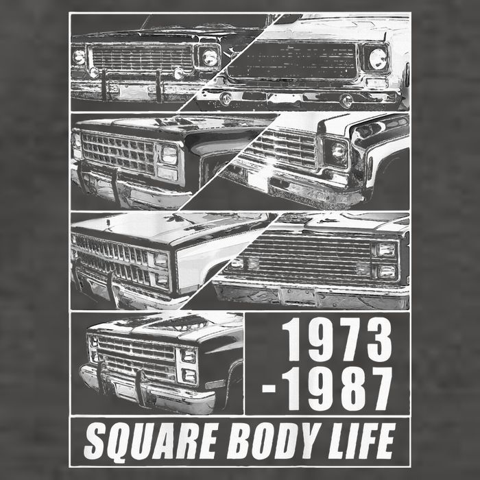 19731987 Square Body Truck Squarebody Vector Backpack