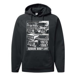 19731987 Square Body Truck Squarebody Performance Fleece Hoodie