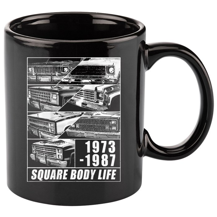 19731987 Square Body Truck Squarebody 11oz C Handle Ceramic Mug