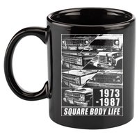 19731987 Square Body Truck Squarebody 11oz C Handle Ceramic Mug