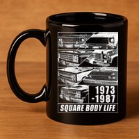 19731987 Square Body Truck Squarebody 11oz C Handle Ceramic Mug