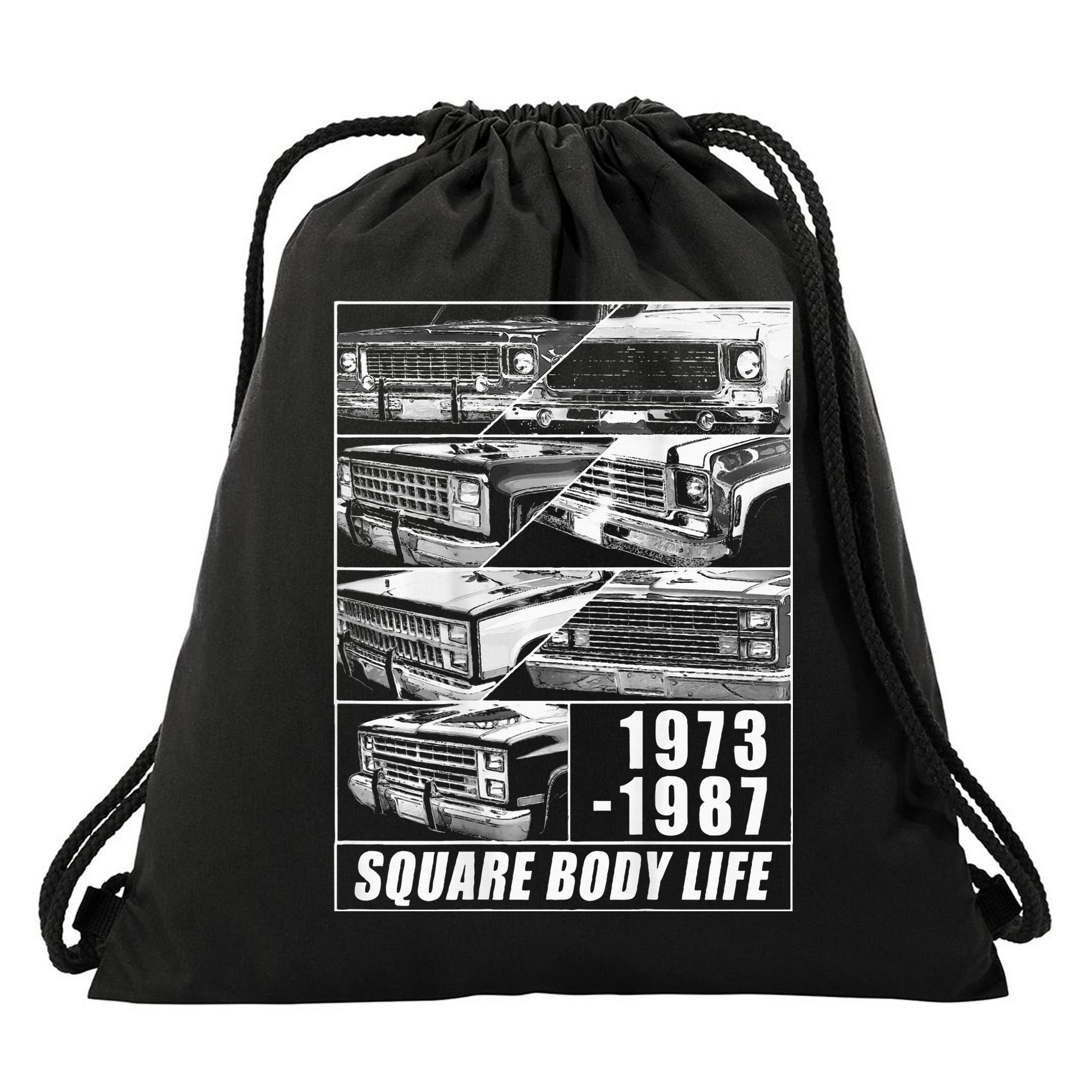 19731987 Square Body Truck Squarebody Drawstring Bag
