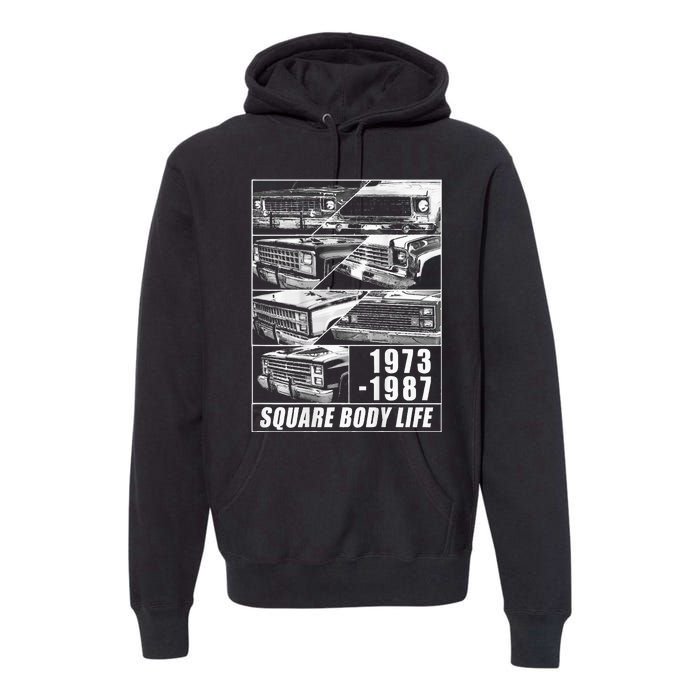 19731987 Square Body Truck Squarebody Premium Hoodie