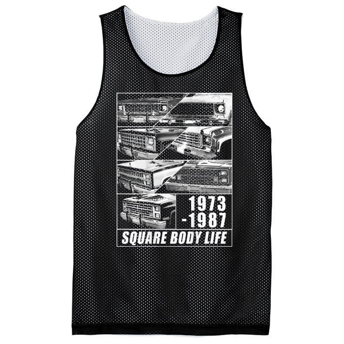 19731987 Square Body Truck Squarebody Mesh Reversible Basketball Jersey Tank