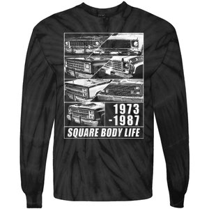 19731987 Square Body Truck Squarebody Tie-Dye Long Sleeve Shirt