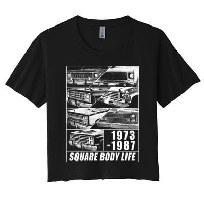 19731987 Square Body Truck Squarebody Crop Top