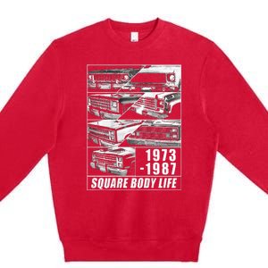 19731987 Square Body Truck Squarebody Premium Crewneck Sweatshirt