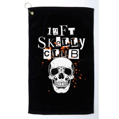 12Ft Skeleton Club Halloween Golf Towel