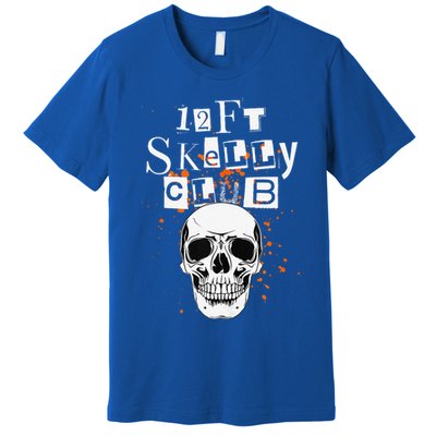 12Ft Skeleton Club Halloween Premium T-Shirt
